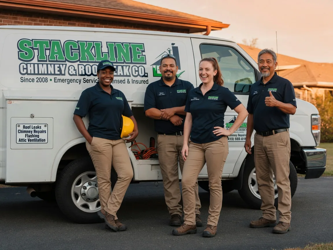 Chimney flashing repair company in Fort Smith, AR